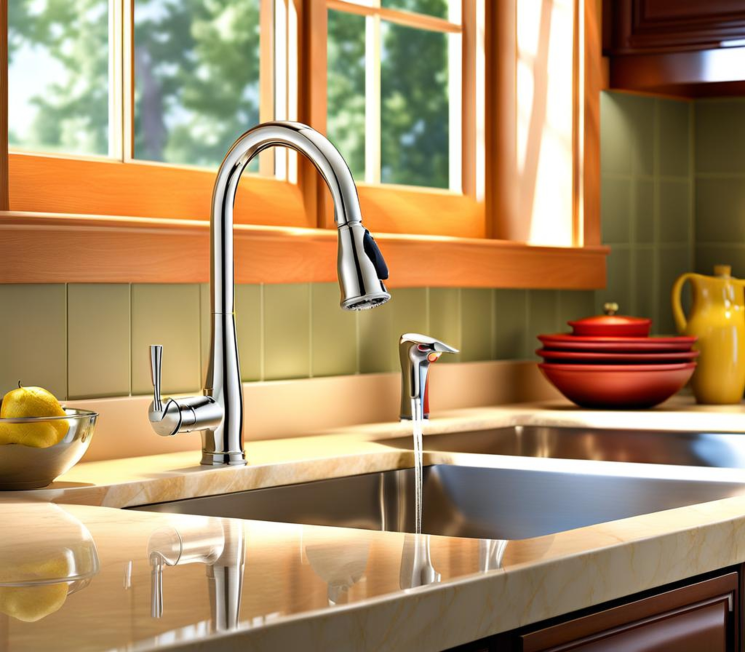 loose kitchen faucet base