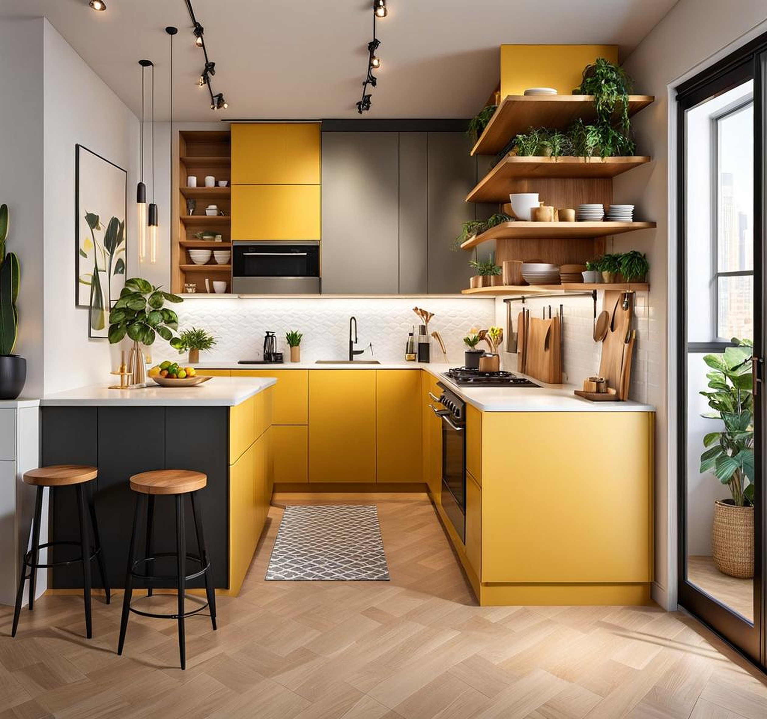 small apartment kitchen renovation ideas