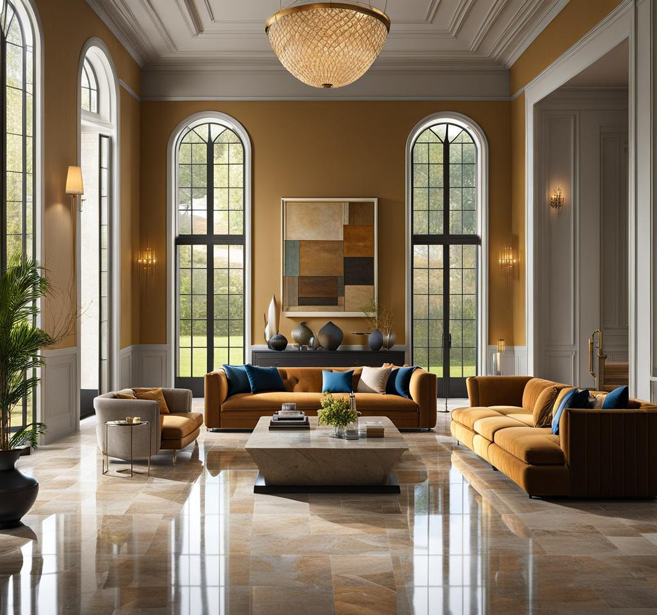 stone floors for living rooms