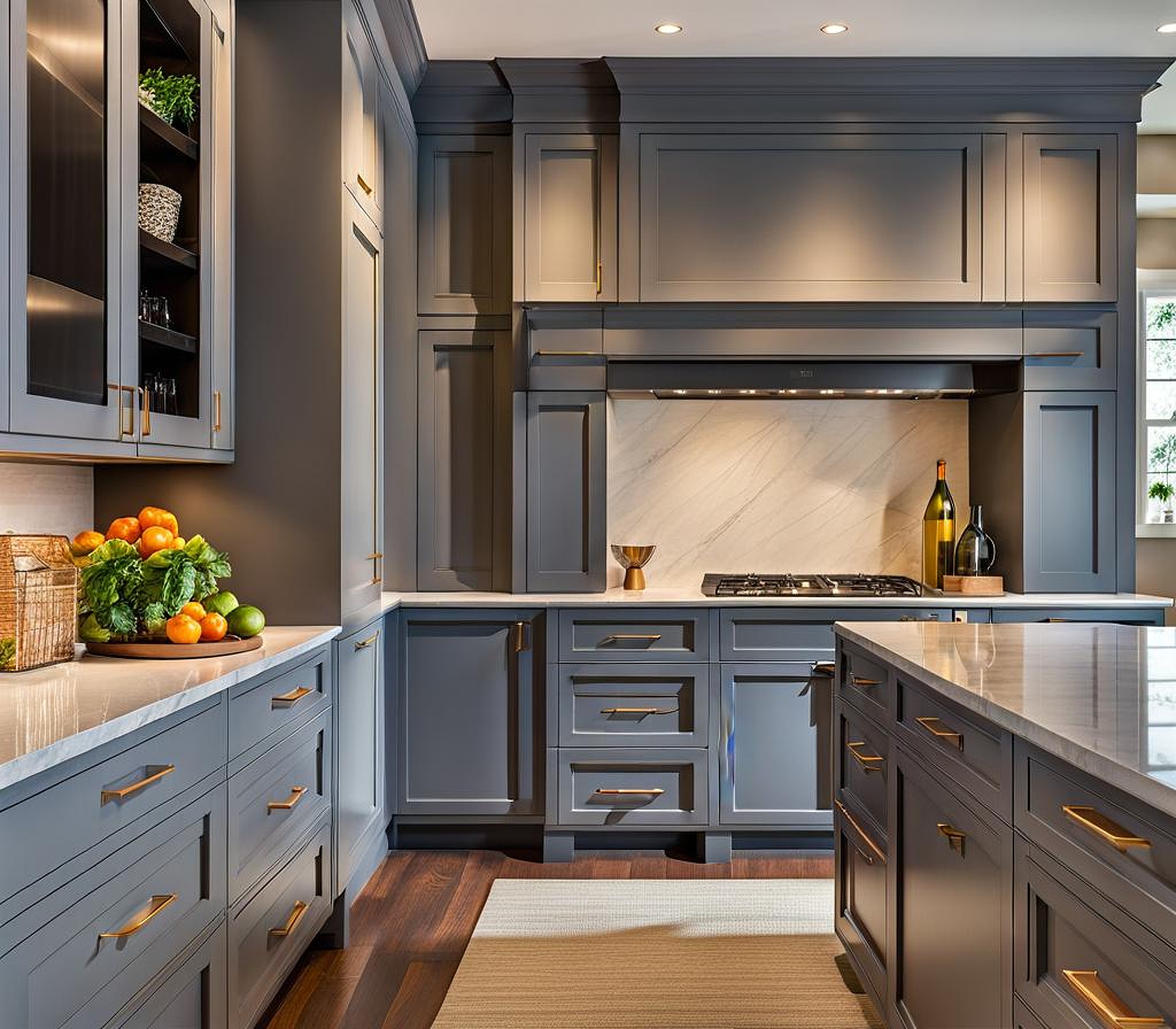 Stunning Wall Colors to Enhance Gray Kitchen Cabinets